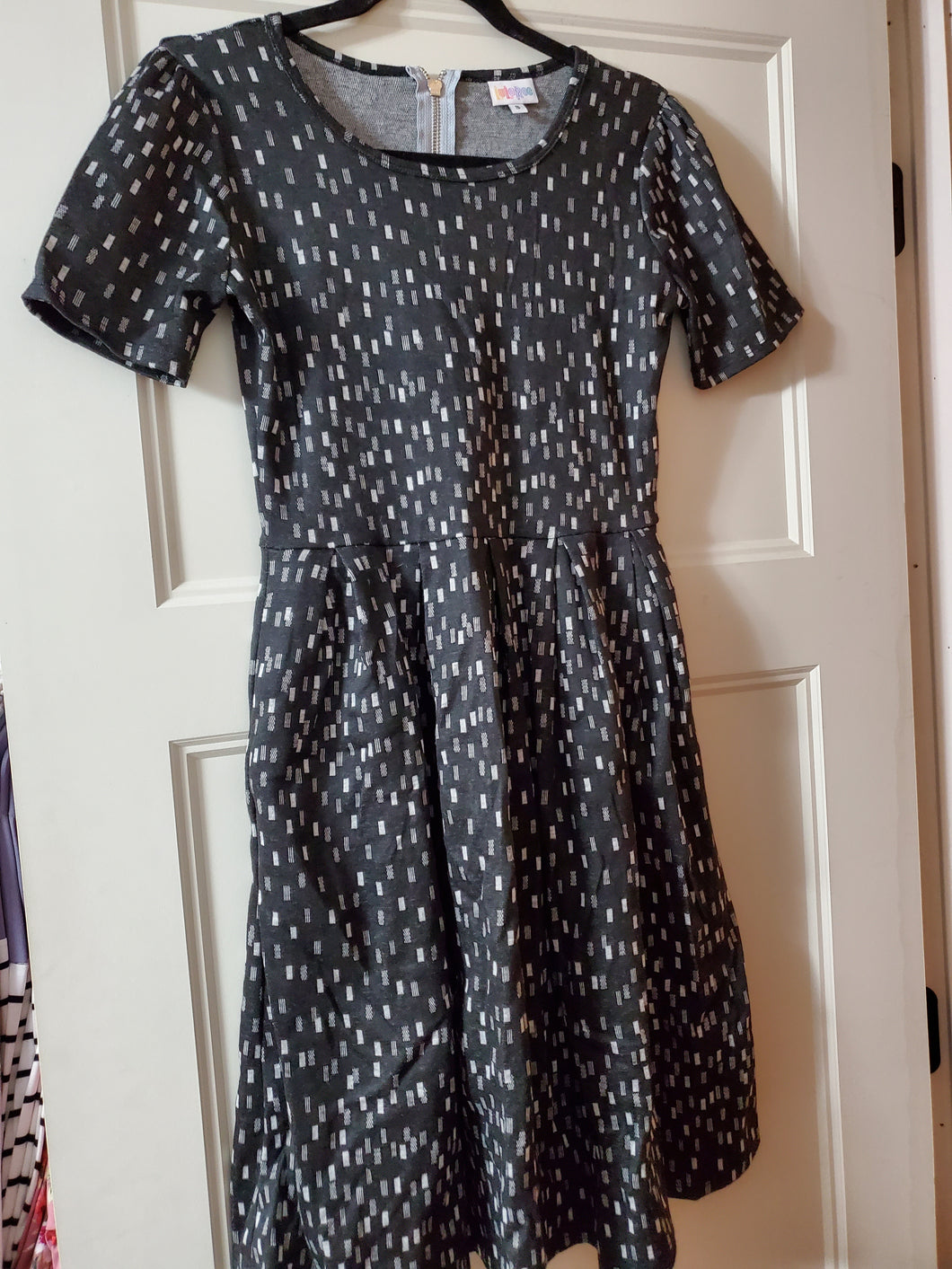 Size S Lularoe Polka Dot Amelia Dress – Styled by Stephanie B. Boutique